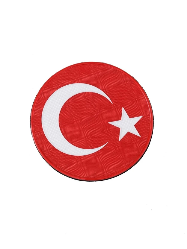 Türk Bayrağı Peç TPU 9 cm