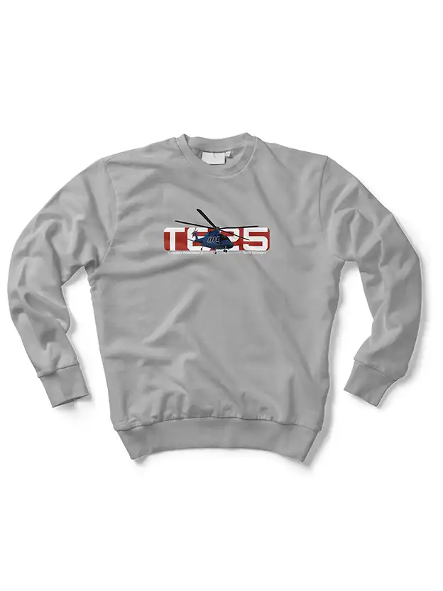 GÖKBEY Kırmızı Beyaz Sweatshirt